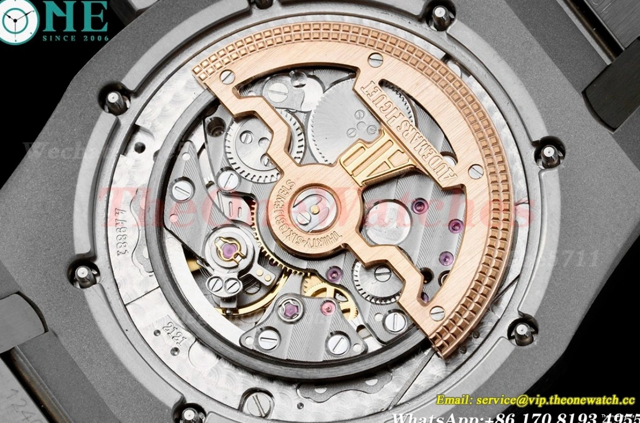 Royal Oak Dial SS 15202 Blue A2121 SS 39mm JJF 0309